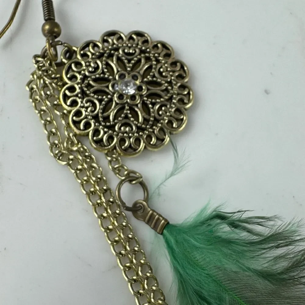 Romance Me Feather Earrings
